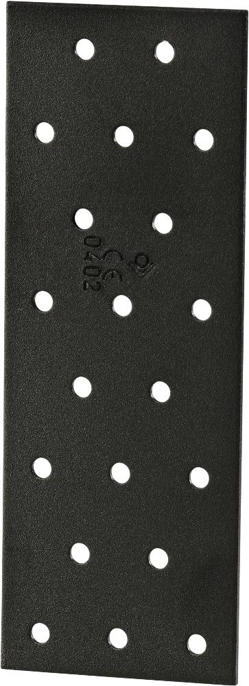 HULLPLATE BLACK 60X160X2MM         100 STK/PK