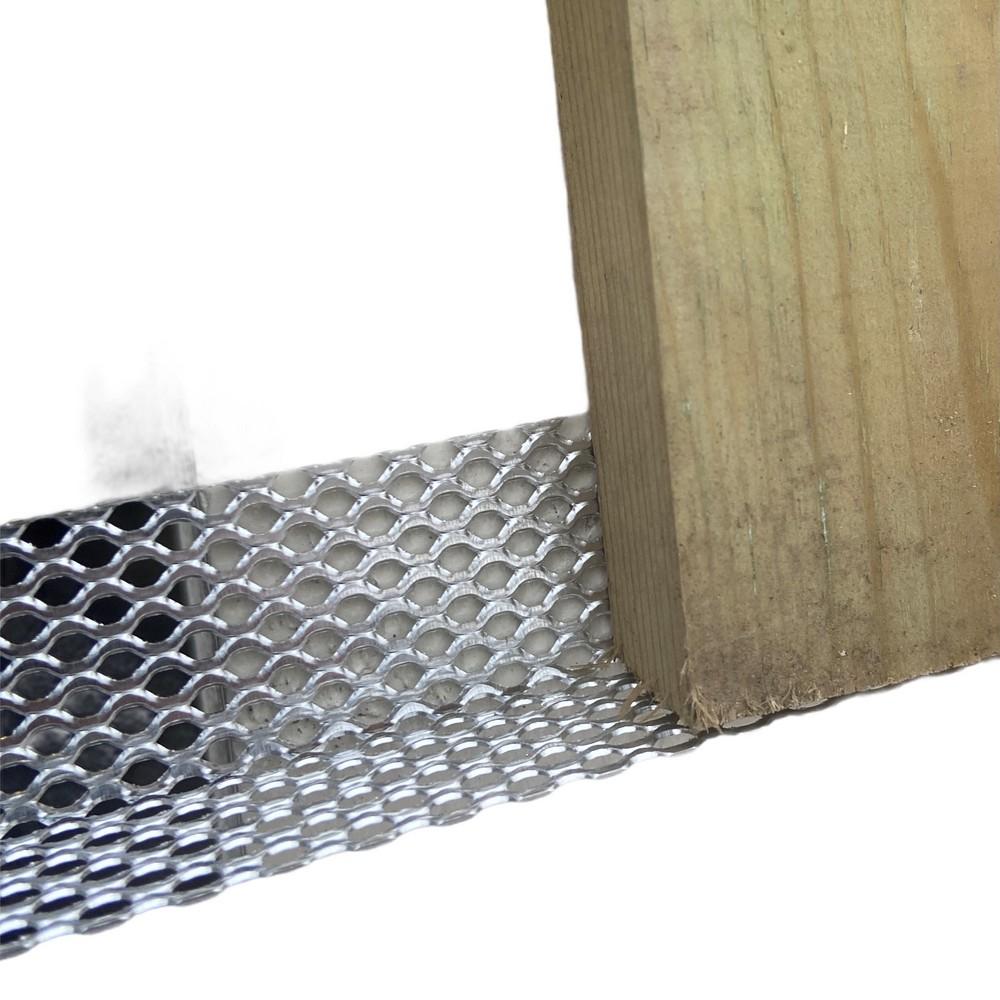 MUSEBAND PERF ALU 30X36MM 2500MM   1MM Ø:3MM - 25 STK/PK