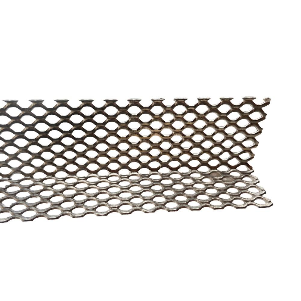 MUSEBAND PERF ALU 30X36MM 1250MM   1MM Ø:3MM - 25 STK/PK