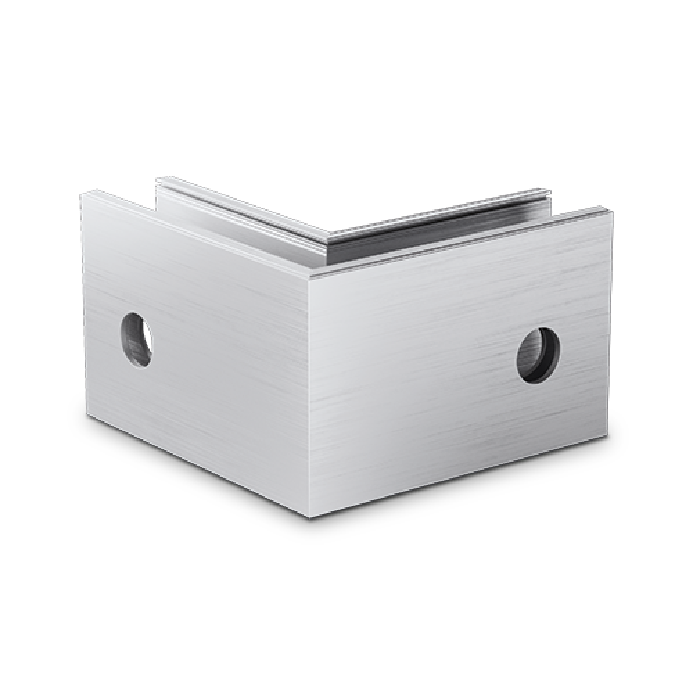 HJØRNE UTVENDIG TL-6081            ANODISERT, 12,5CM HØY, 20C
