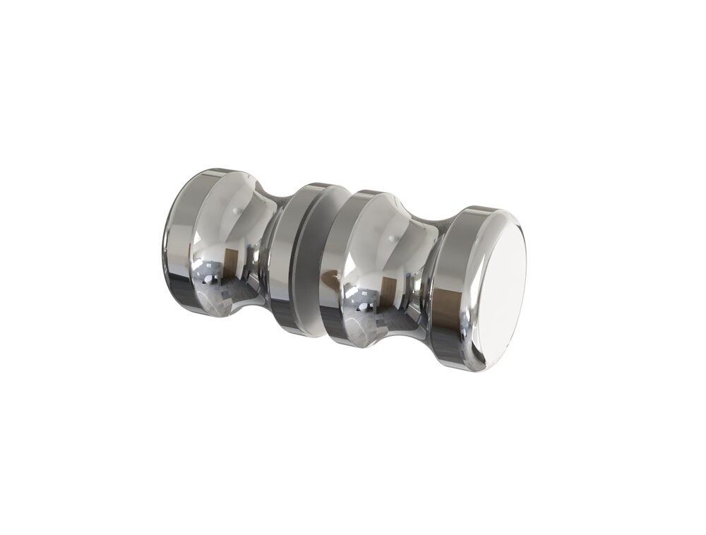 DUSJKNOTT KROM Ø30X31MM            FOR 6-12MM GLASS BORHULL Ø10