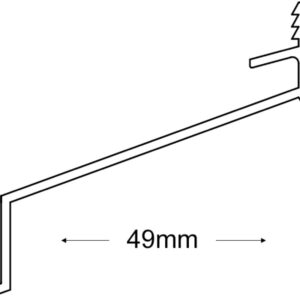 AL.VANNBORD 5127 BLANK A 2,50      49 MM PK. A 20 STK - Bilde 2