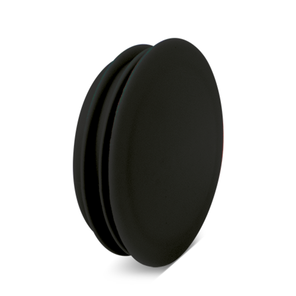 DEKKAPPE Ø25MM TL-6011/6501 SORT   10 STK/PK SIDEMONTERT 1KN