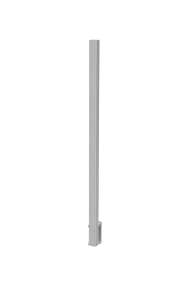 REKKVERKSTOLPE SIDE ENDE GRÅ 1200MMF/8,76MM