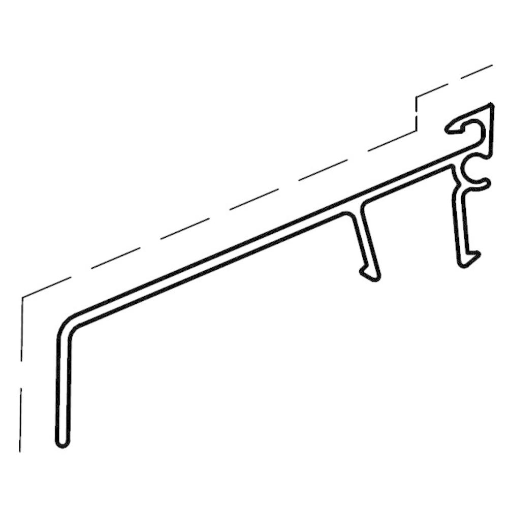 AL.LIST 5191 47 MM HVIT 5,0M       47 MM KLIPSLIST PK A 150