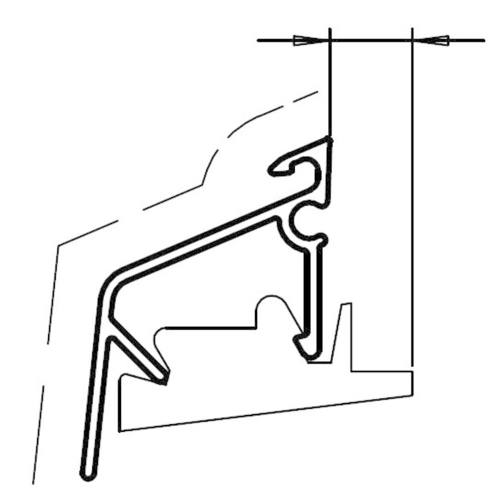 AL.LIST 5219 18 MM BLANK 5,0M      SBØ21691