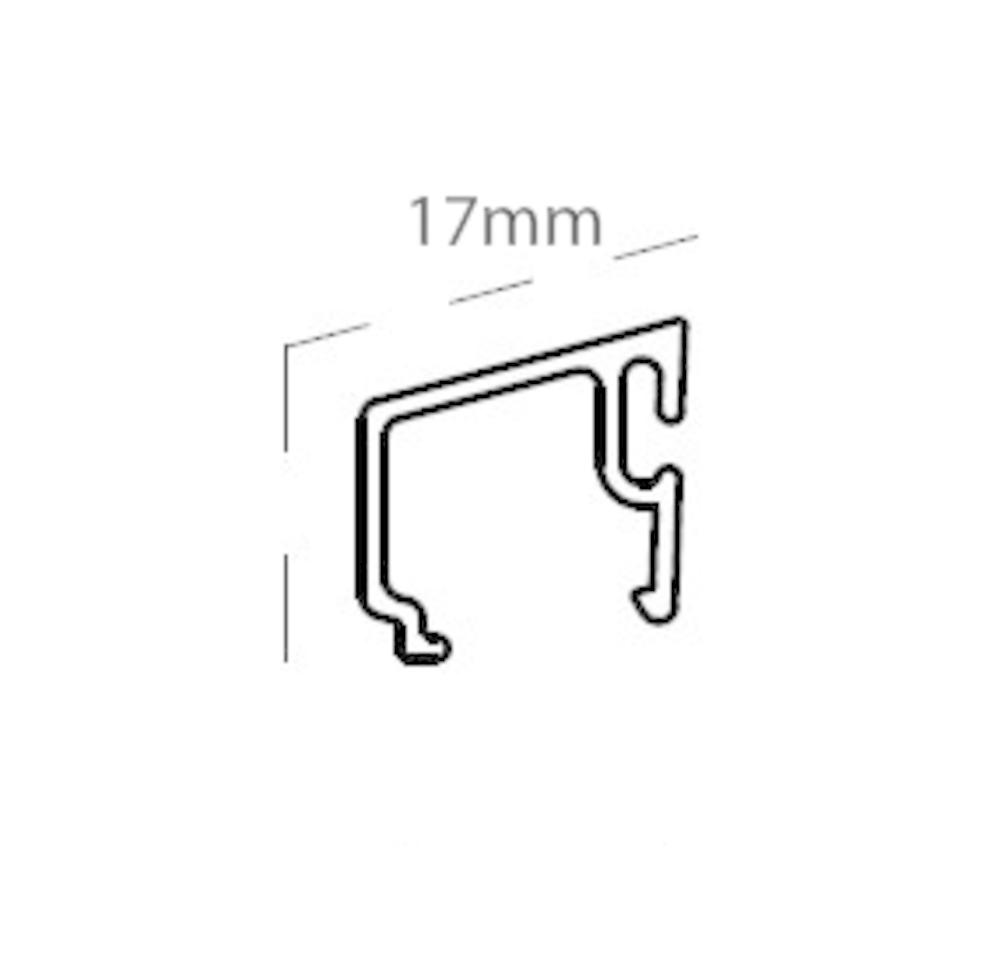 AL.LIST 5133 17 MM HVIT 5,0M       PK A 200 MTR