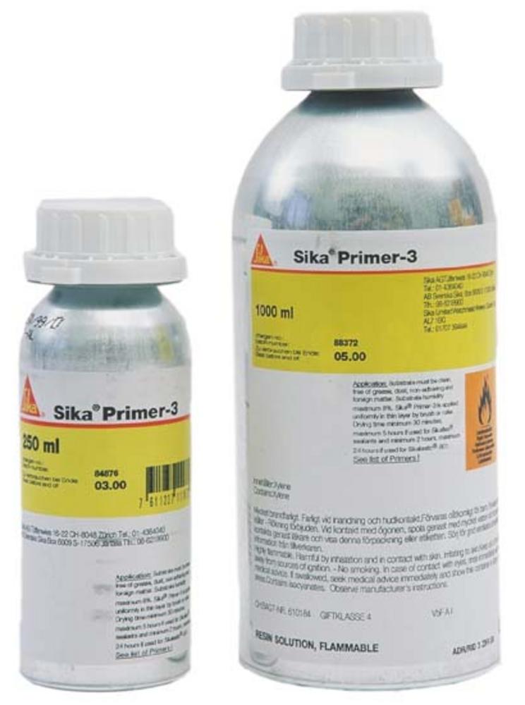 SIKA PRIMER NR 3 0,25 LTR          6 PR/PK BETONG TRE TEGL