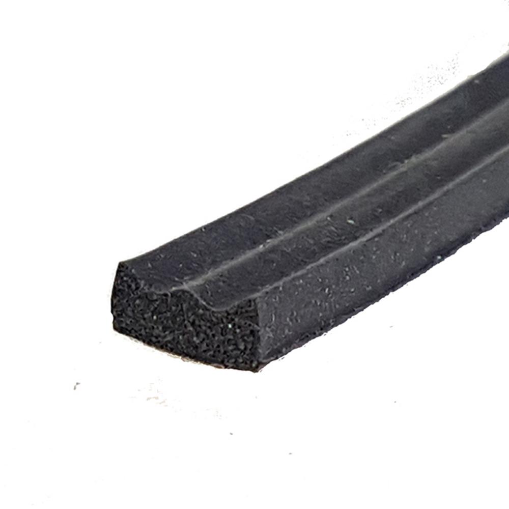 ET-PROFIL 2X8 MM SORT              KART A 6x200 MTR