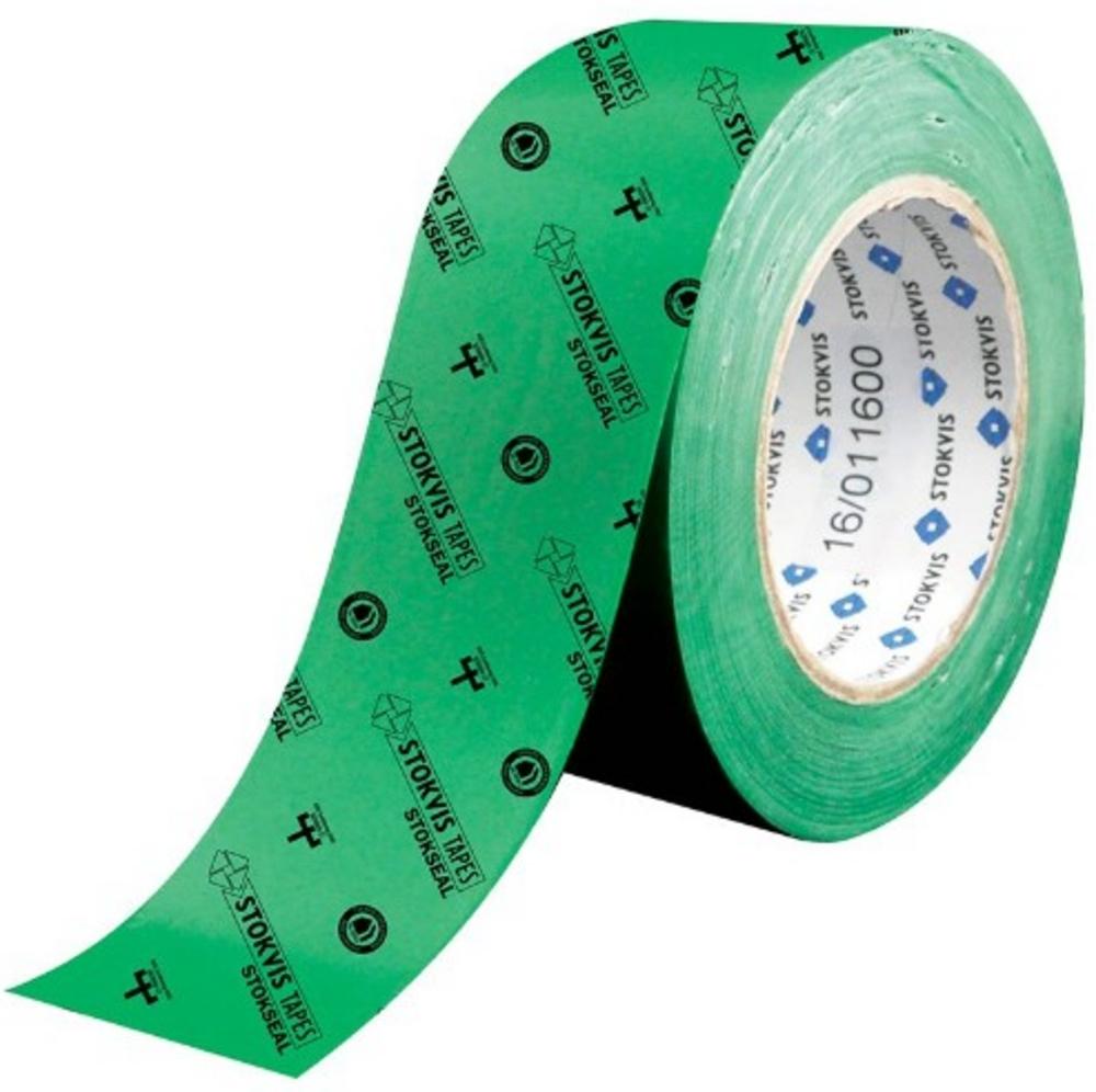TAPE BYGG INNVENDIG 60X25 GRØNN    STOKSEAL KRT 10 STK