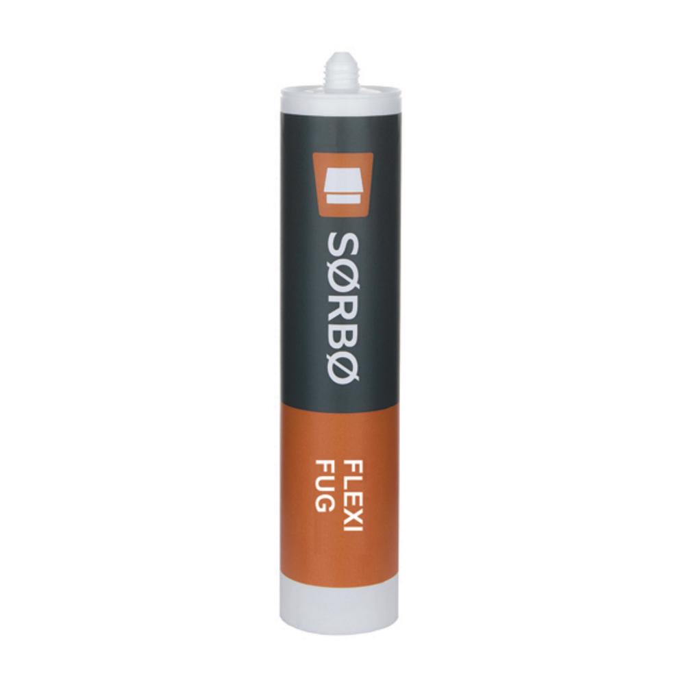 SØRBØ FLEXIFUG 290 ML HVIT         RAL9010 KRT 12 STK