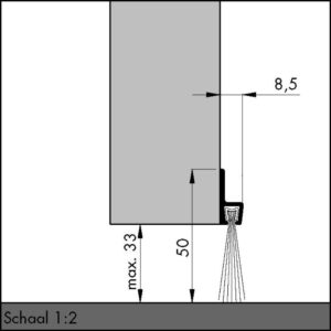 BØRST 2,5M IBS 50-20AL/33BØRST     10 X 2,5 MTR - Bilde 2