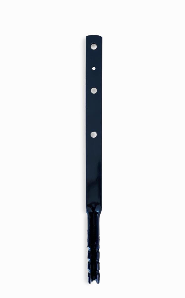 SØYLEBOLT 100 CM SORT 1000X40X6MMM RAL 9005