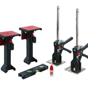 VIKING ARM CABINET KIT KOFFERT RØD 2 VIKING ARM + 2 INNST.KITT - Bilde 2