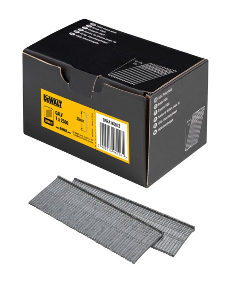 DYKK SPIKER 1,6X38MM SKRÅ 2500STK 20é