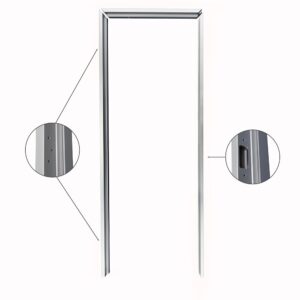 DØRKARM DECIBEL SORT 10X21-H       RAL9005 RG-580 - Bilde 4