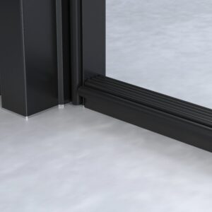 TERSKEL DECIBEL ALU SORT M10       20X24X906MM - Bilde 1