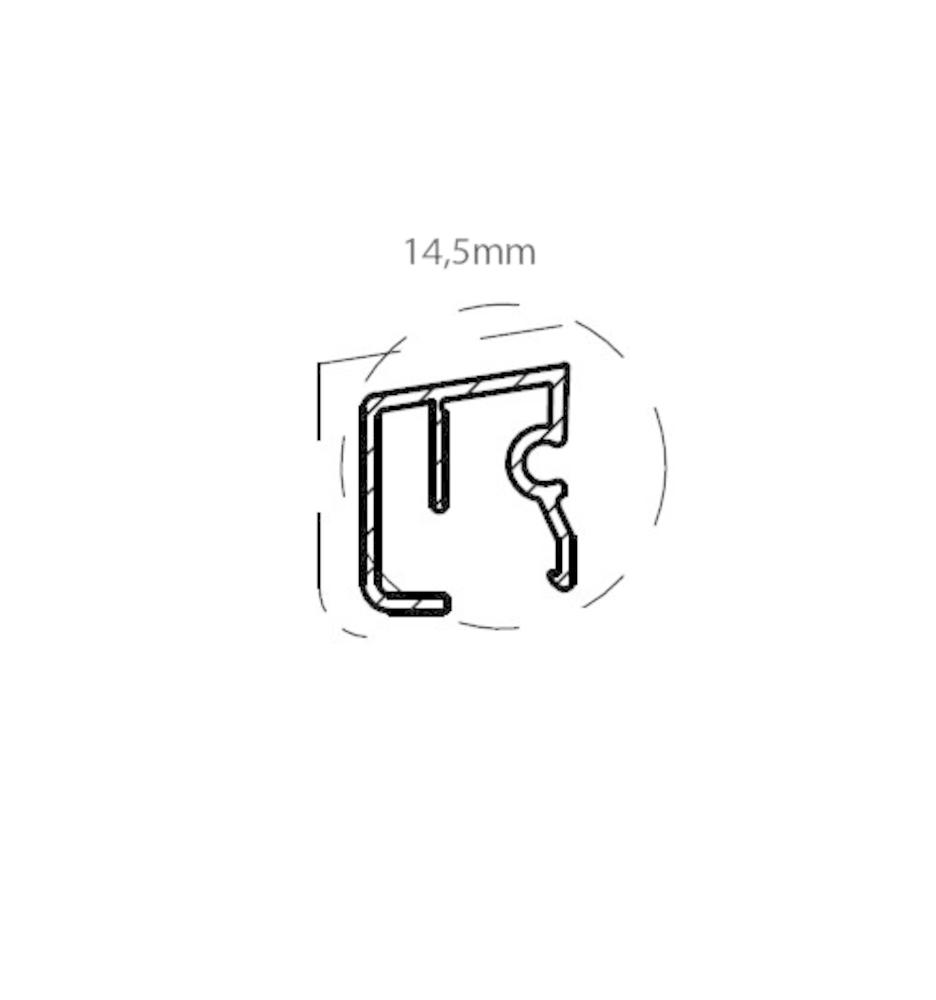 AL.SIDE/TOPP KLIPS 14,5MM 5292     SBØ 5292