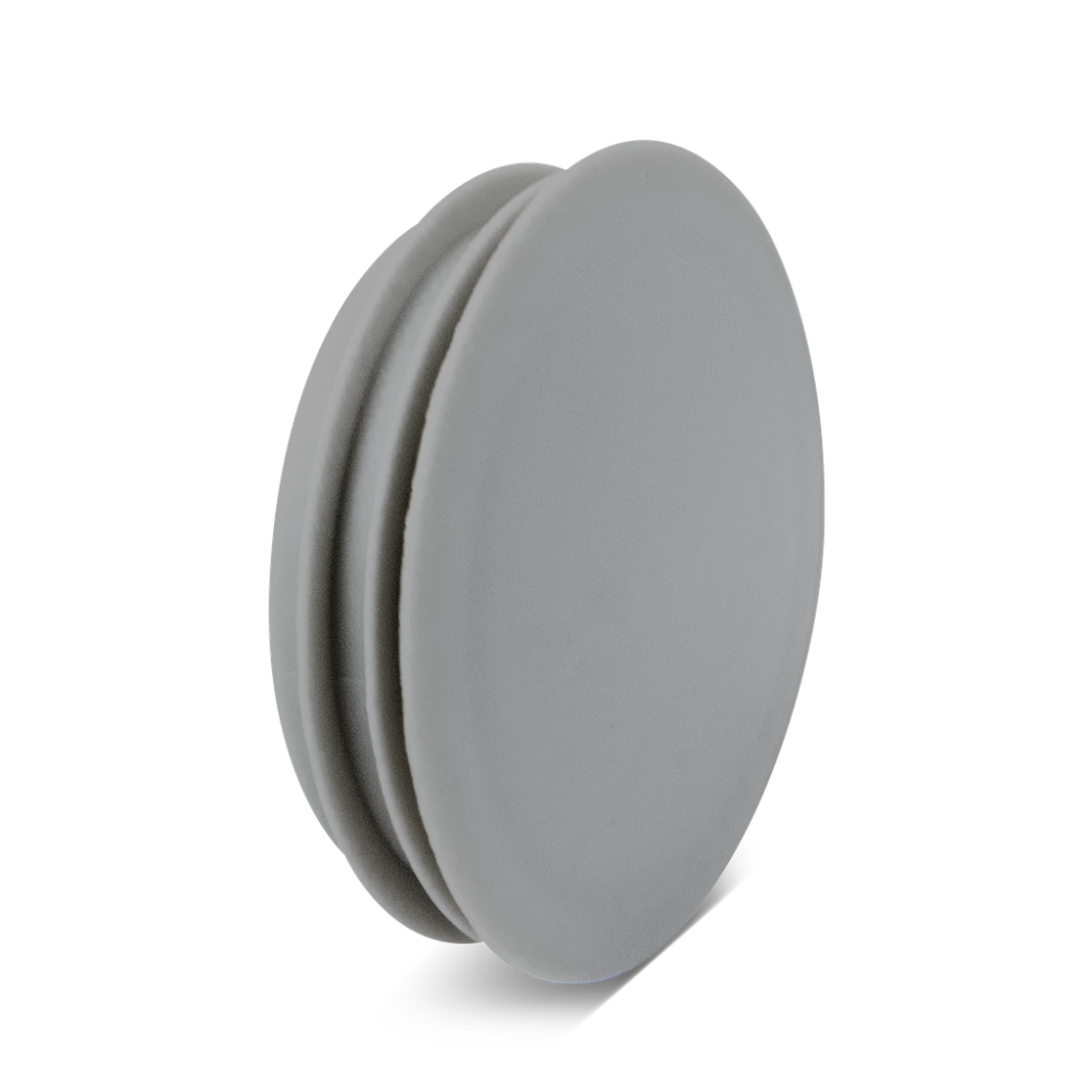 DEKKAPPE Ø30MM TL-6021/TL-6081 GRÅ 10 STK/PK   SIDEMONTERT 1