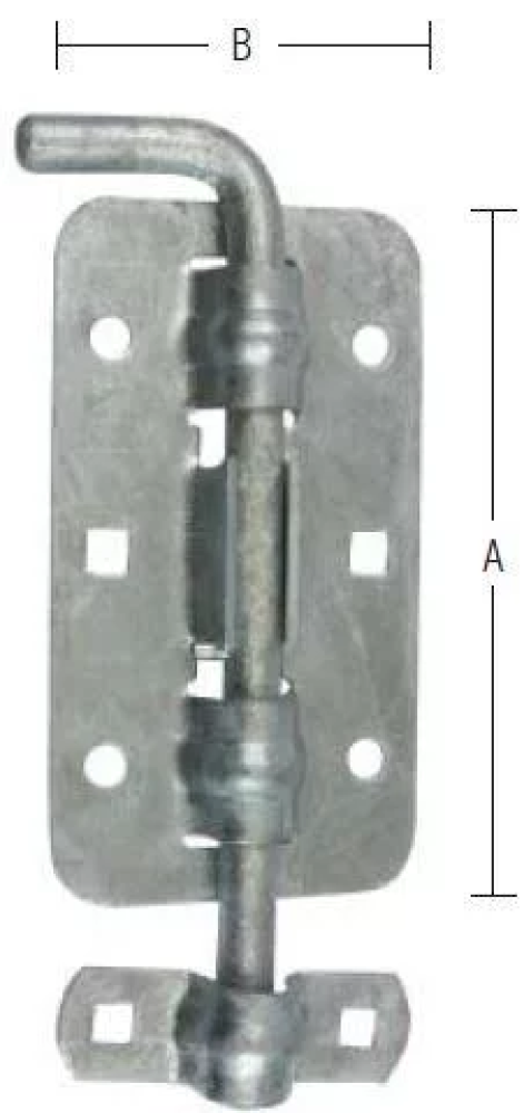 SKÅTE BOLT 24251-10873 150MM       M/SL.STYKKE V.GAL