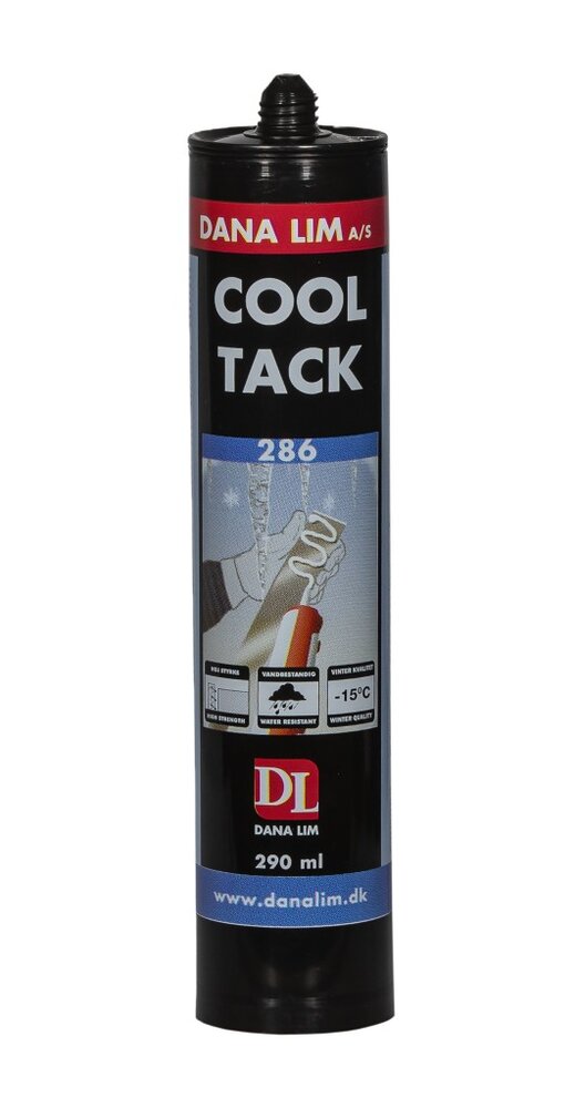 COOL TACK 286 290ML HVIT           PK A 12 PATR