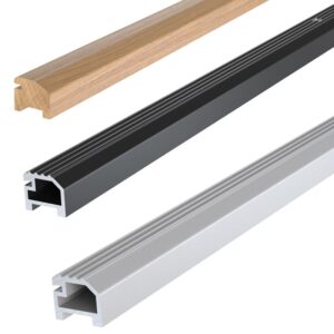 TERSKEL DECIBEL ALU SORT M10       20X24X906MM - Bilde 2