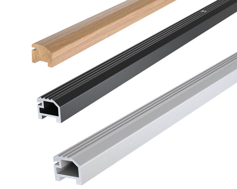 TERSKEL DECIBEL ALU SORT M10       20X24X906MM
