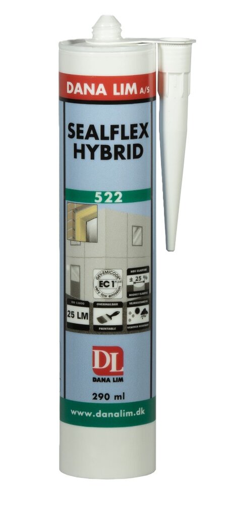 BYGGFUG ANTRASITT 290ML 12KRT      RAL7016 SEALFLEX HYBRID 5