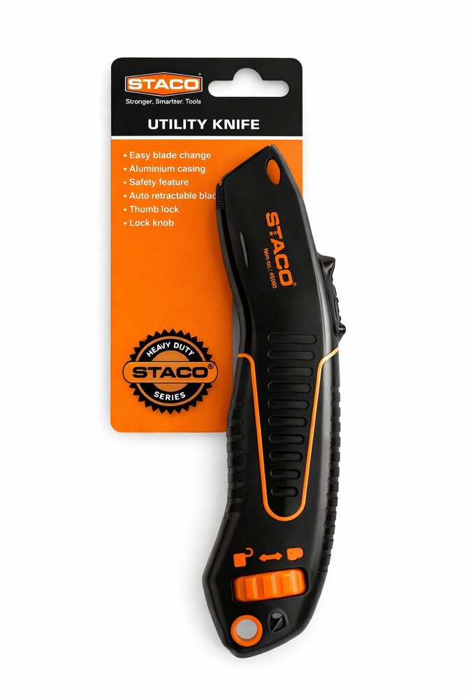 KNIV TRAPES STACO HEAVY DUTY       46060 SIKKERHET- OG EASY