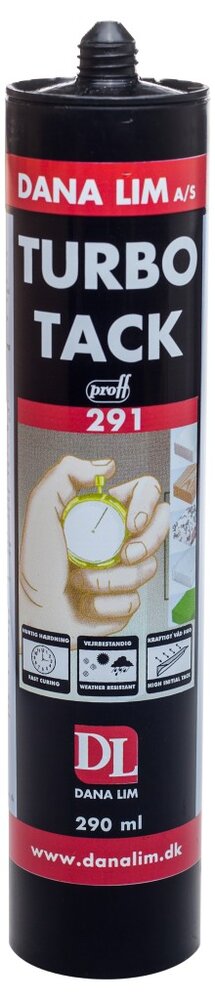 TURBO TACK 290 ML HVIT 291
