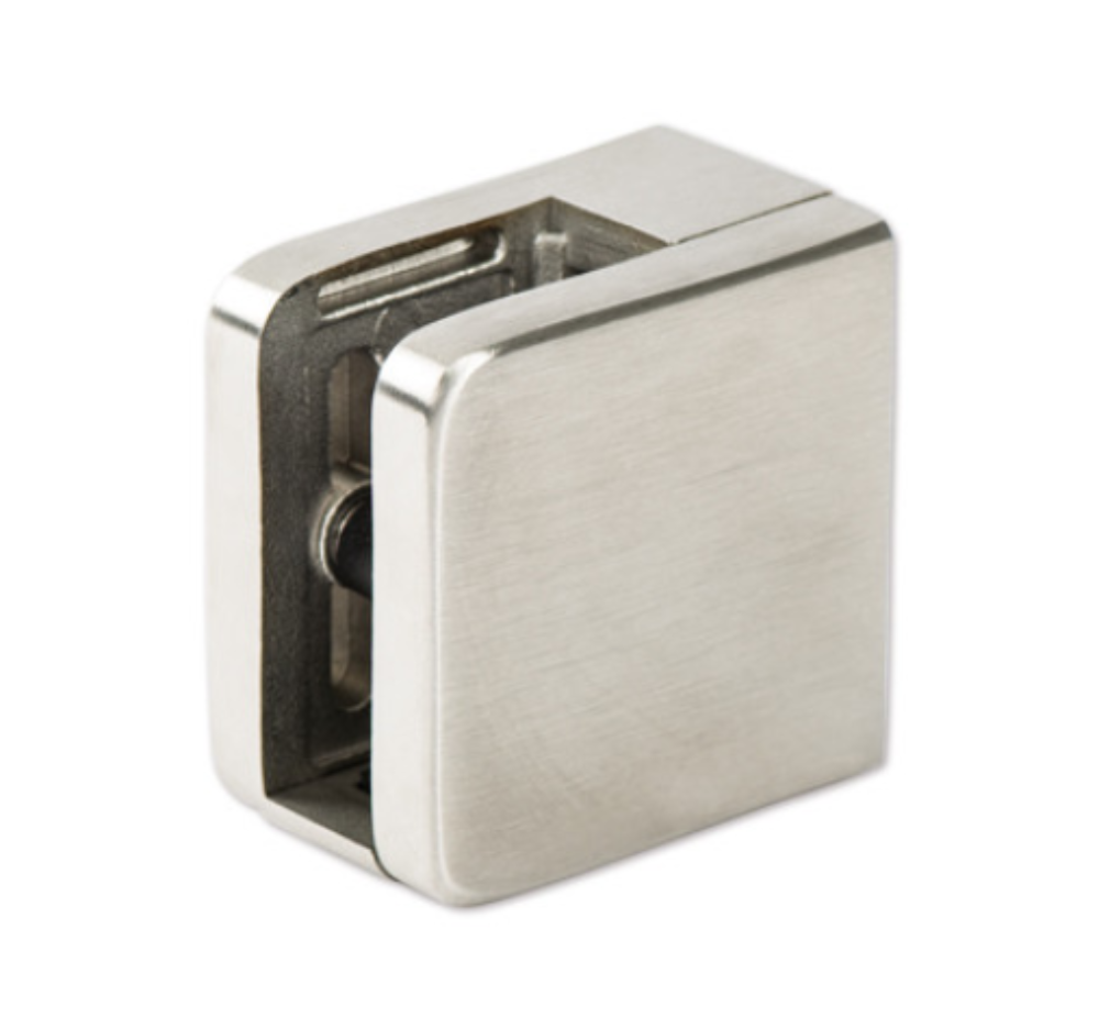 KLEMF 4K 45X45 6-11MM A4 BØRSTET INKL SIKKERH.PIN. UTEN PA